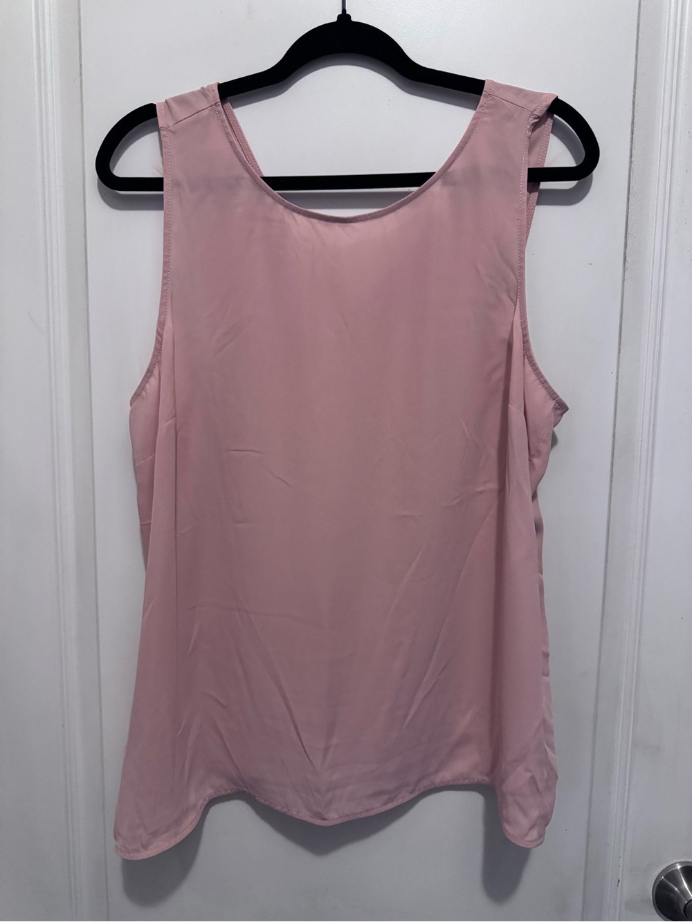 DR2 Blush Pink Sleeveless Scoop Tank